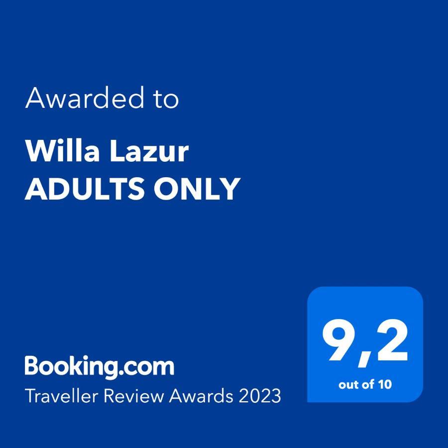 Willa Lazur Adults Only Międzyzdroje Kültér fotó